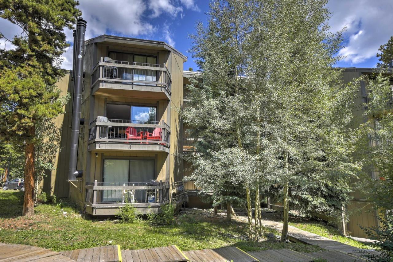 Breckenridge Condo With Balcony Walk To Ski Resort Экстерьер фото