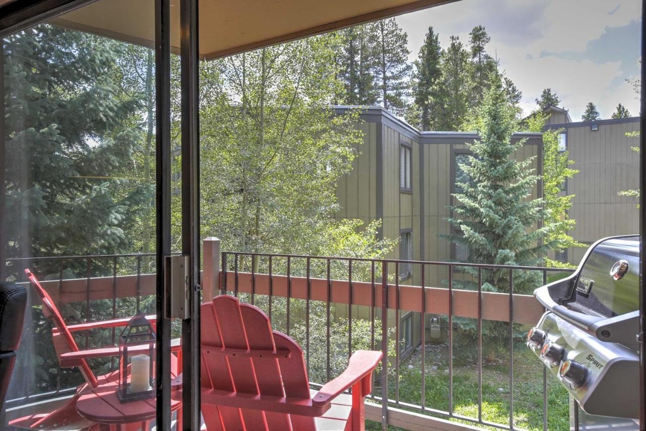 Breckenridge Condo With Balcony Walk To Ski Resort Экстерьер фото