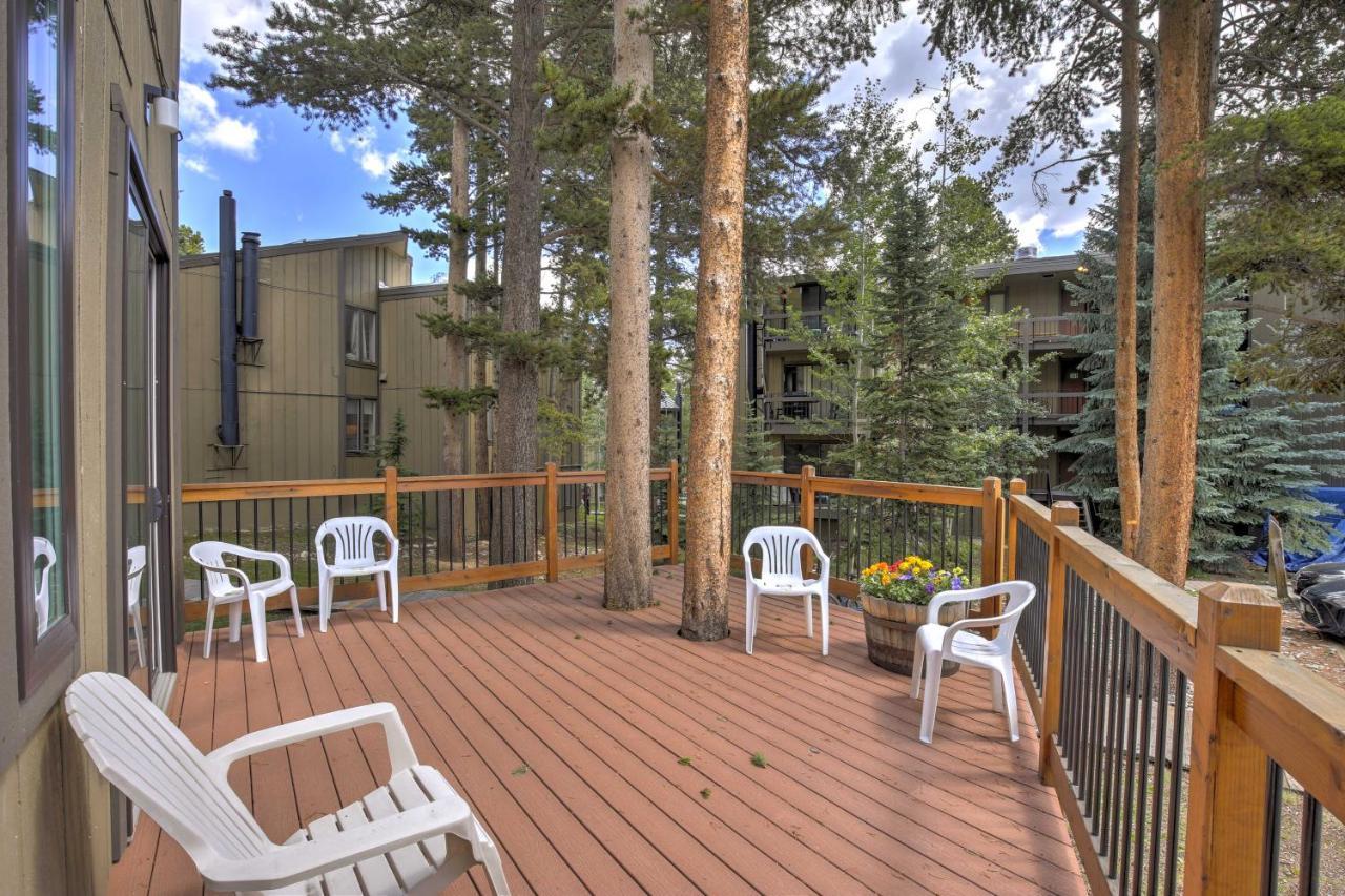 Breckenridge Condo With Balcony Walk To Ski Resort Экстерьер фото